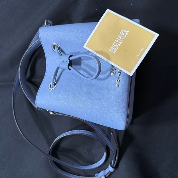 Michael Kors Handbags - Michael Kors Light Blue Crossbody Bag